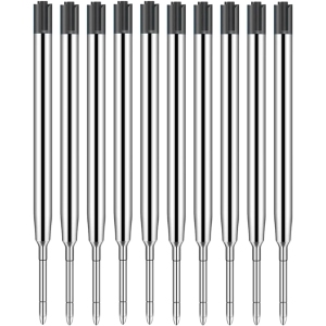 Recharges de Stylo à Bille - 10 Pièces Noires