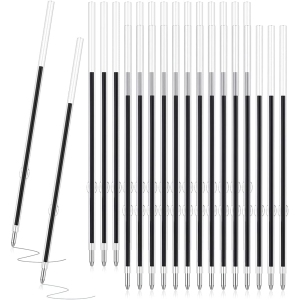 Recharges de Stylo à Bille Noir - 60 Pièces