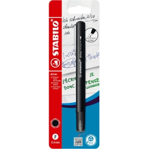 STABILO dr!ver F - Stylo feutre fin noir