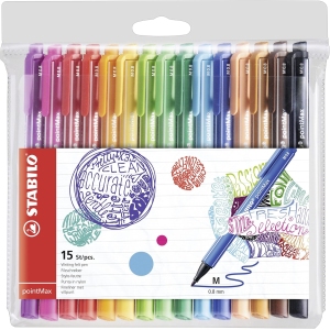 <p><strong>STABILO pointMax - Pochette de 15 Feutres Assortis</strong></p>