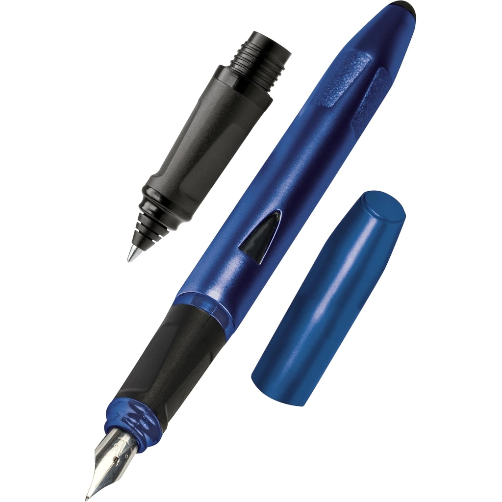 Stylo Ergonomique Switch Starter Bleu : Plume & Roller