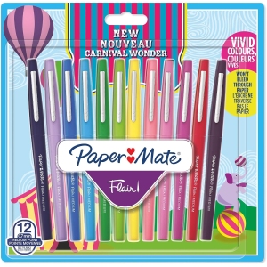 Set de 12 Feutres Paper Mate Carnival