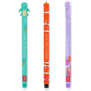 Set de 3 Stylos Gel Effaçables Marine