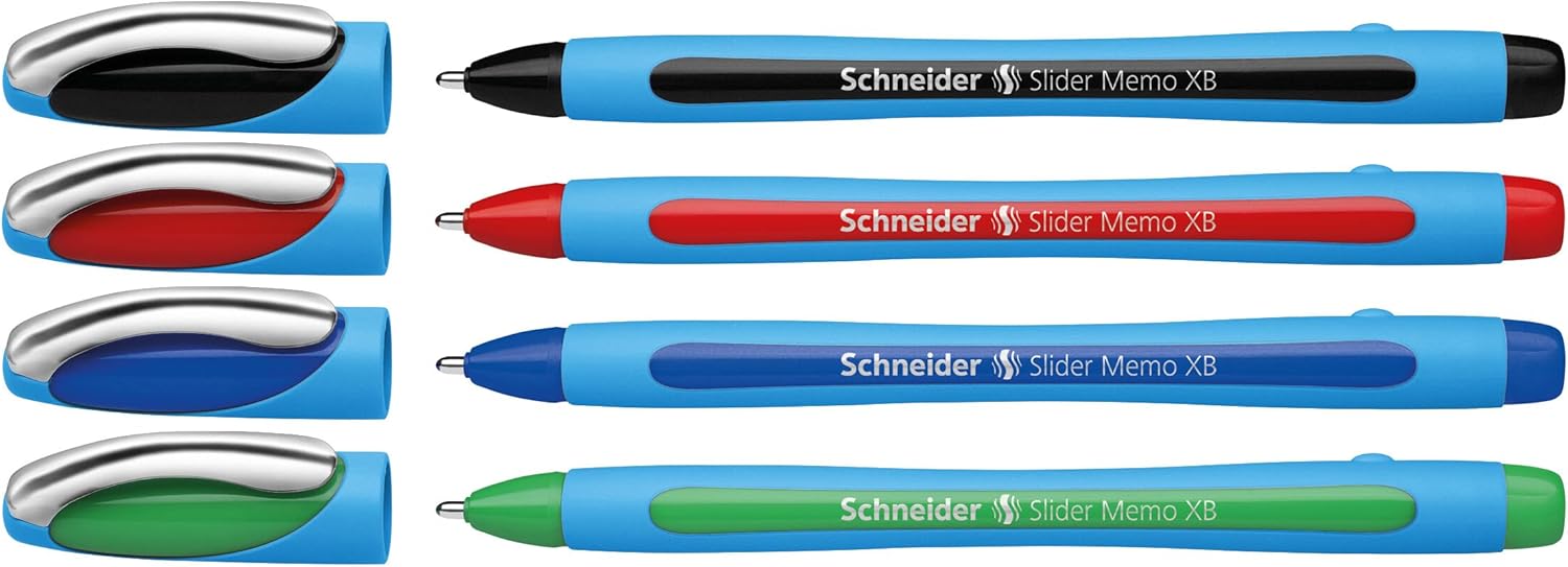 Set de 4 Stylos à Bille Schneider