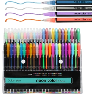 Set de 48 Stylos Gel Créatifs Multicolores
