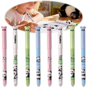 Set de 8 Stylos Effaçables Pandas 0.5 mm