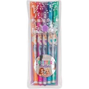 Set de Crayons Gel Pailletés TOPModel - 5 Couleurs
