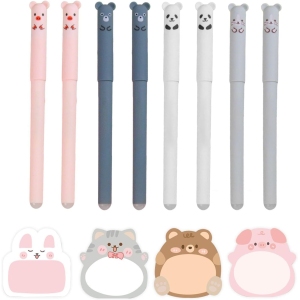 Set de Papeterie Animaux Mignons - 12 Pièces
