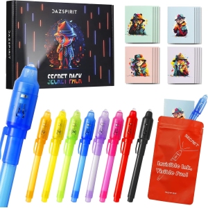 <p><strong>Set de Stylos Invisibles et Carnet Détective</strong></p>