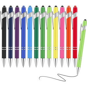 Stylo 2 En 1 Personnalisé - Lot de 12