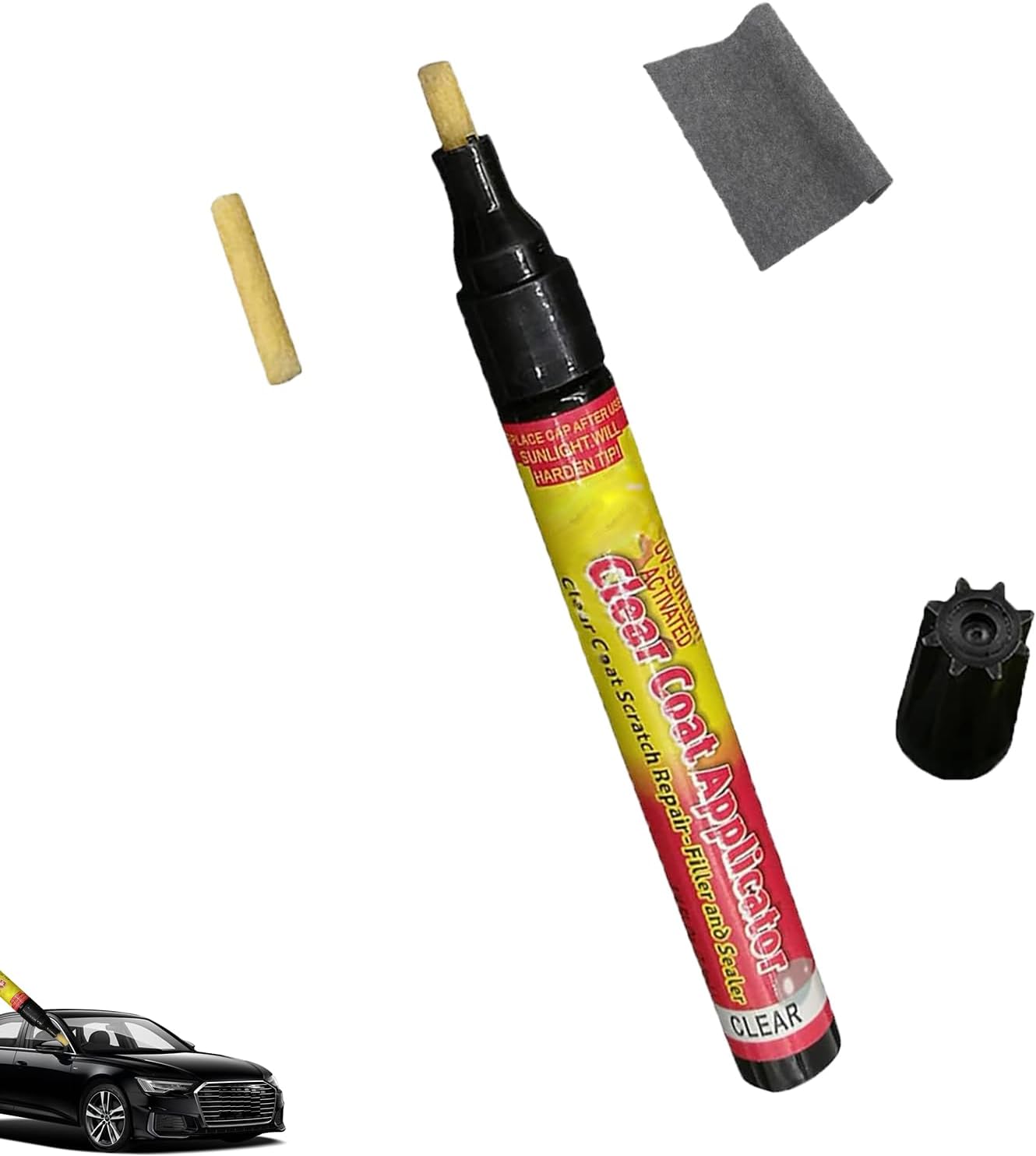 Stylo 2-en-1 Anti Rayure Voiture et Moto