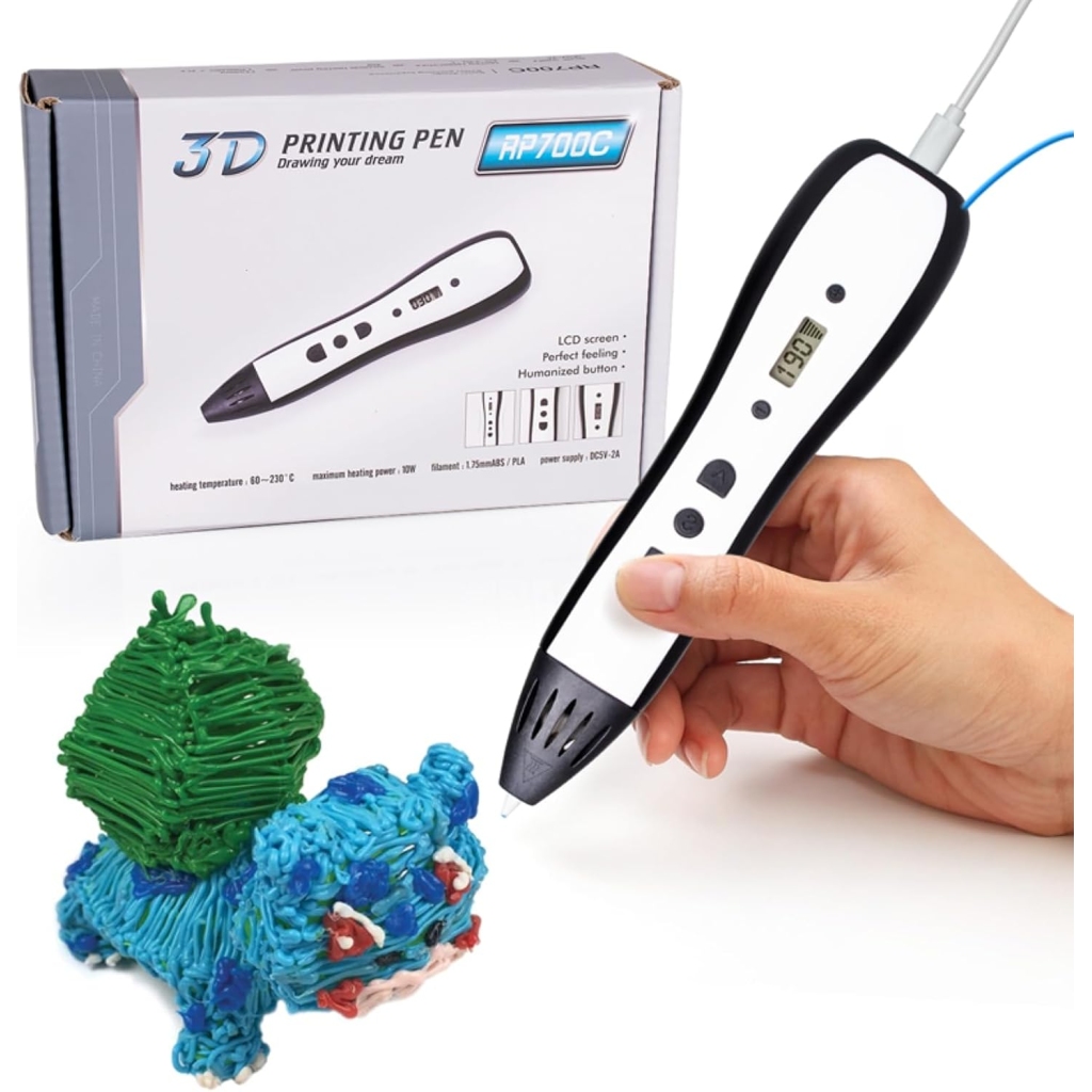 Stylo 3D Créatif avec Écran LCD