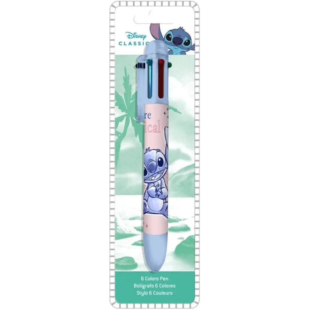 Stylo 6 Couleurs Stitch Disney KIDS LICENSING