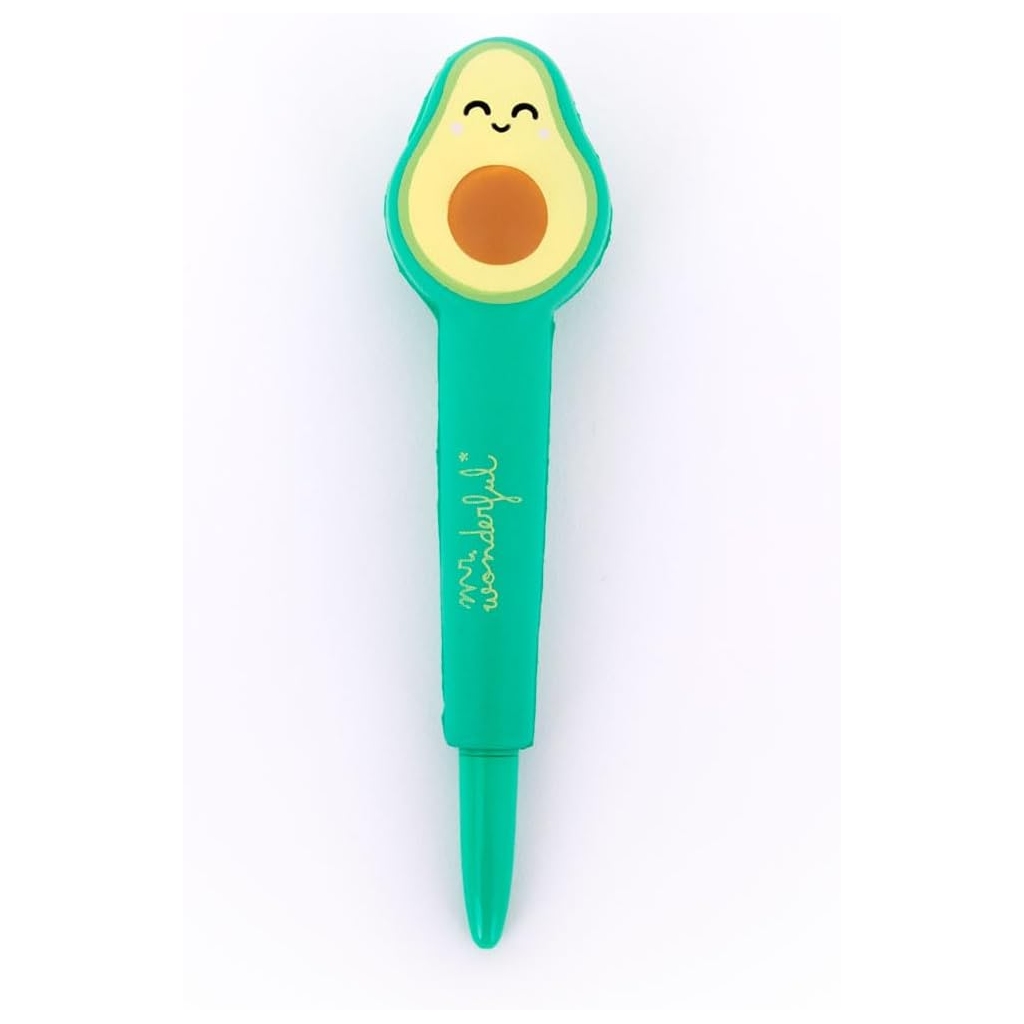 Stylo Antistress Avocat Bleu – Mr. Wonderful