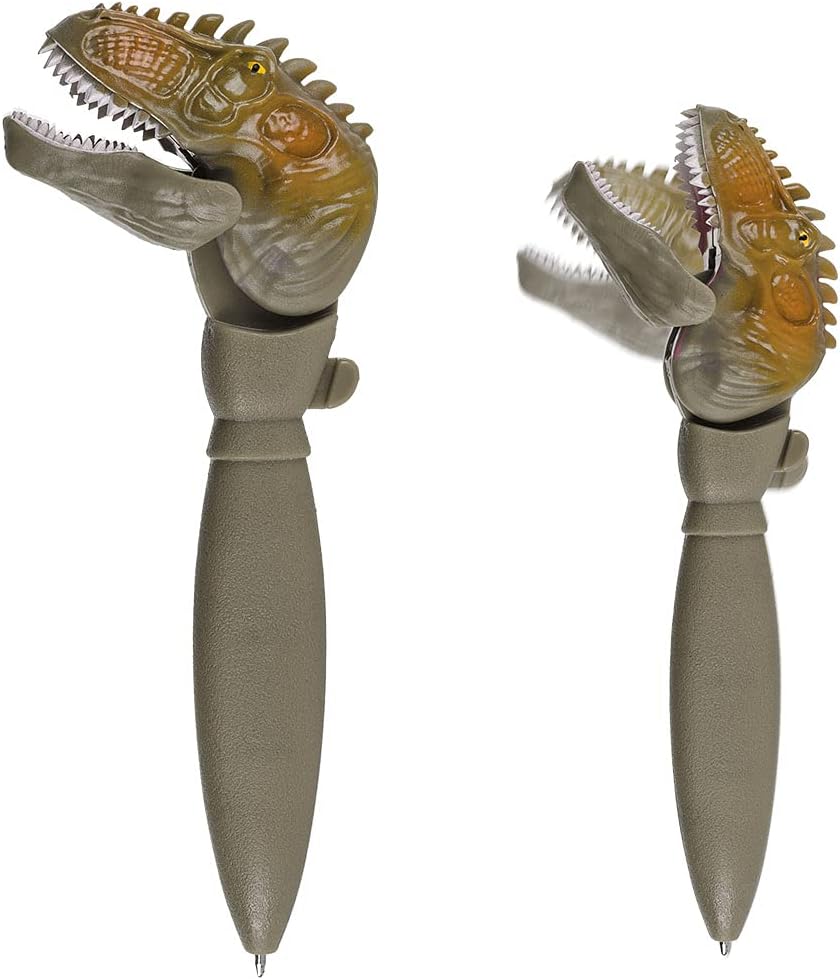 Stylo Automate Tyrannosaure Articulé - Cadeau Paléontologue