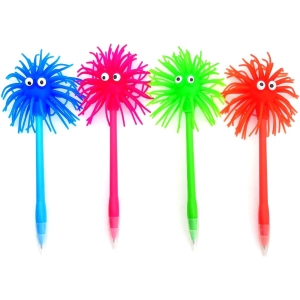 Stylo Bille Flou avec Pompon – Cadeau Drôle