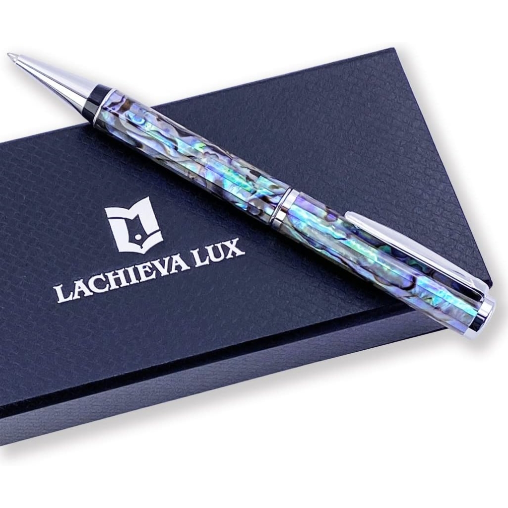 Stylo Bille Luxe Nacre d'Abalone - Cadeau Élégant