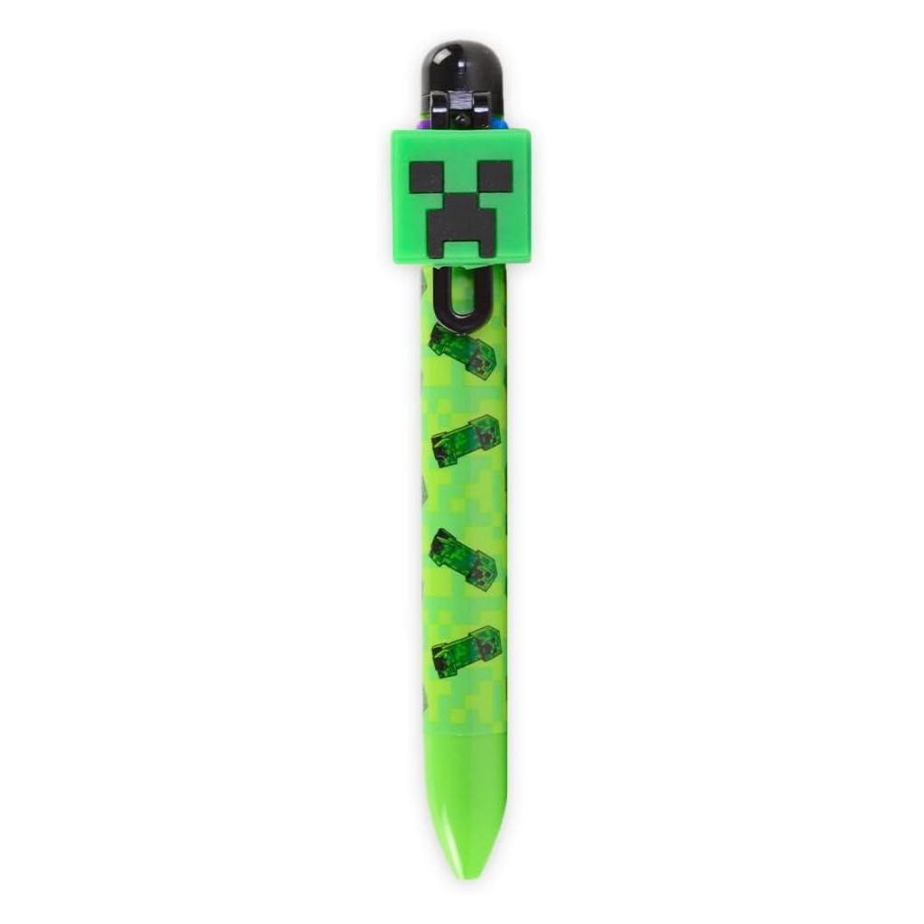 Stylo Bille MINECRAFT 6 Couleurs