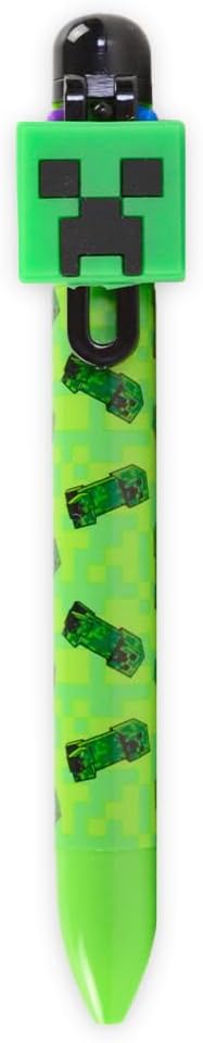 Stylo Bille MINECRAFT 6 Couleurs