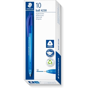 Stylo-Bille Triangulaire STADTLER 1mm Bleu