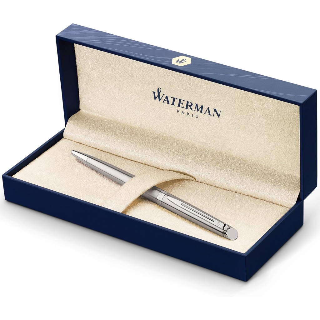 Stylo Bille Waterman Hémisphère Luxe en Acier