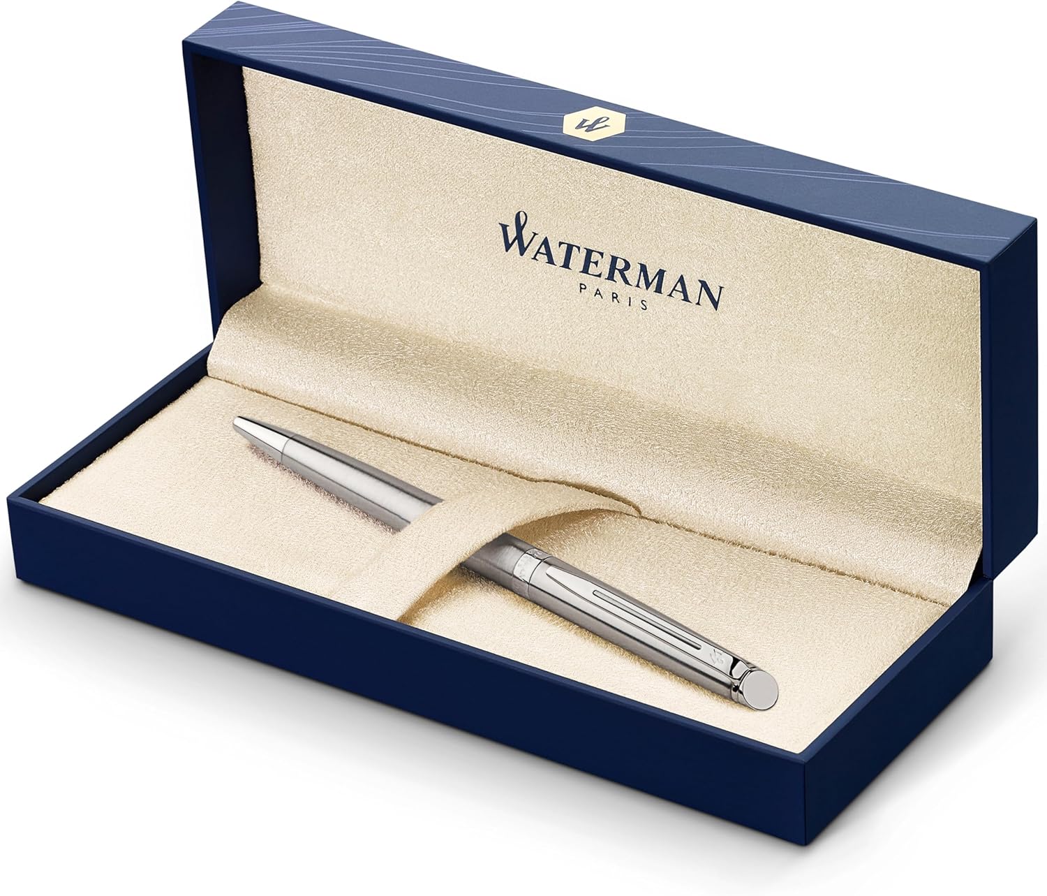 Stylo Bille Waterman Hémisphère Luxe en Acier