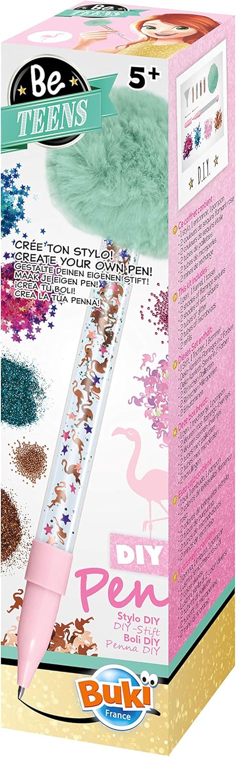 Stylo DIY Flamant Rose - Buki STYL03