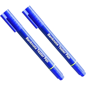 Stylo Détecteur de Faux Billets - Lot de 2