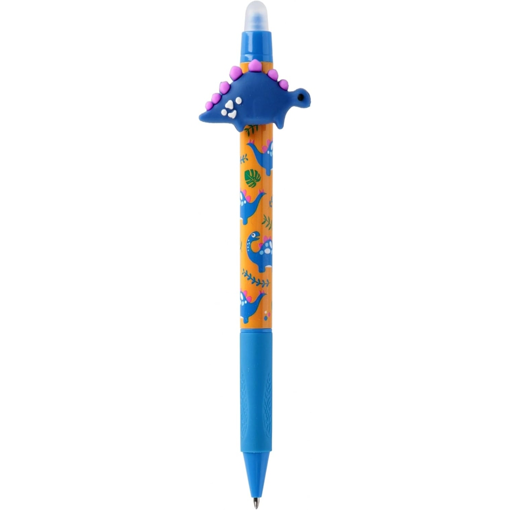 Stylo Dinosaure Effaçable 0,7 mm - Encre Bleue