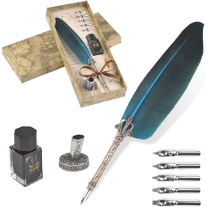 Stylo Dip à Plume Vintage pour Cadeau et Bureau