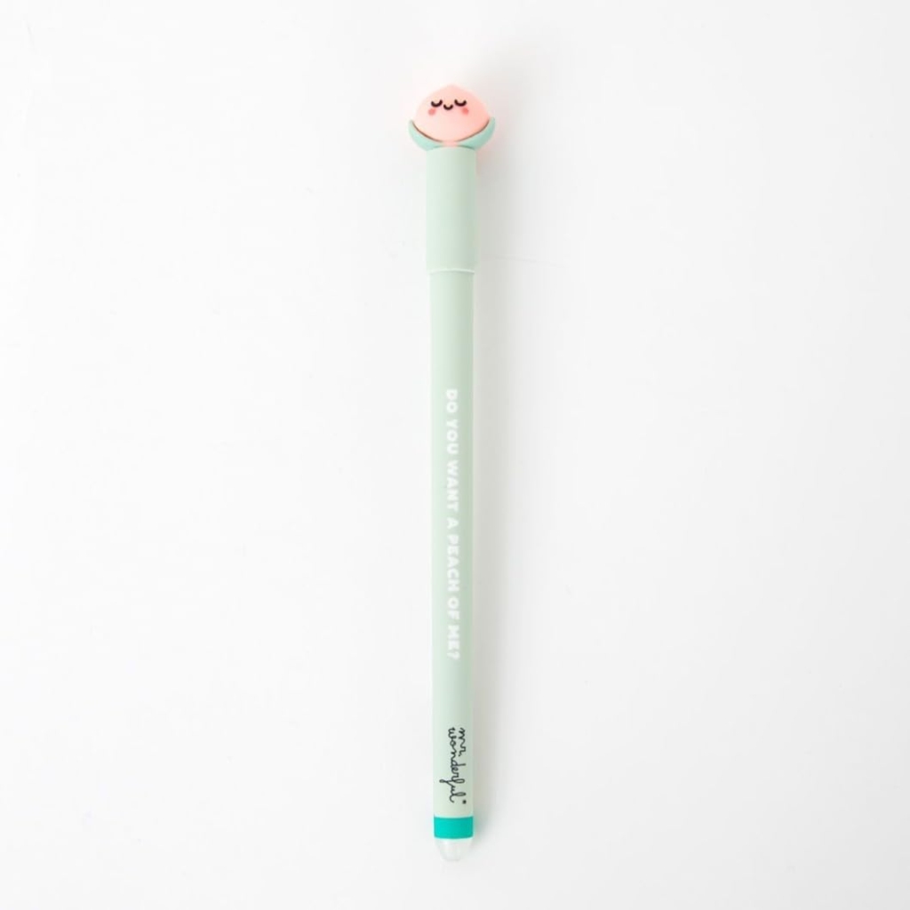 Stylo Effaçable Bo-Bo Pêche - Mr. Wonderful