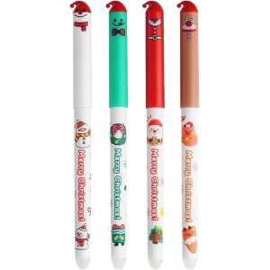 Stylo Effaçable Noël 2025 – Pack de 4