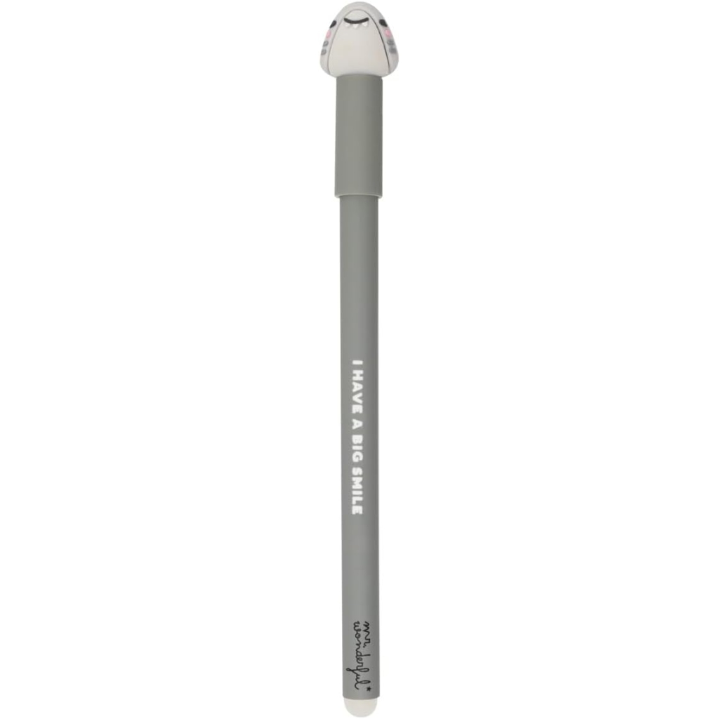 Stylo Effaçable Requin Mr.Wonderful - Sourire Garanti