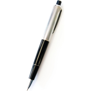 Stylo Électrique Choc Noir Argent – Blague Amusante