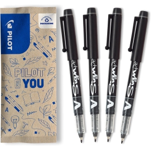 <p><strong>Stylo Feutre V-Sign Pilot Noir - Séchage Rapide</strong></p>
