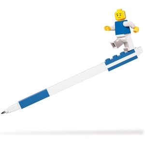 Stylo Gel Bleu + Minifigure LEGO Multicolore IQHK