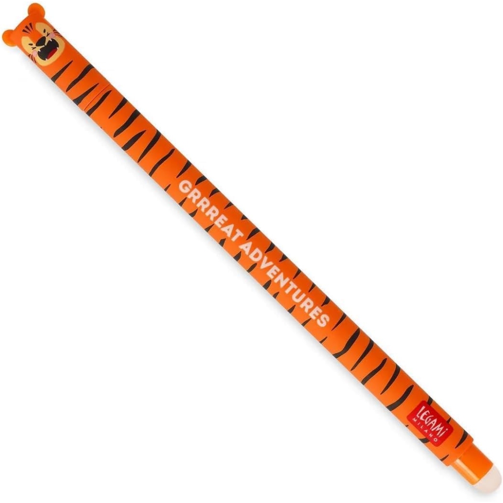 Stylo Tigre Gel Effaçable Orange LEGAMI Tiger 0,7mm