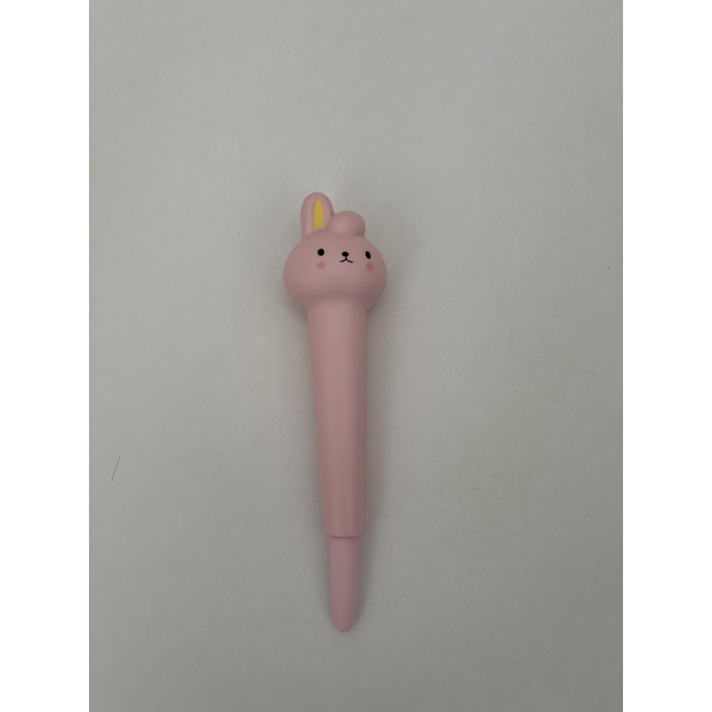 Stylo Gel Kawaii Lapin Squishy - Encre Bleue