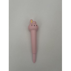 Stylo Gel Kawaii Lapin Squishy - Encre Bleue
