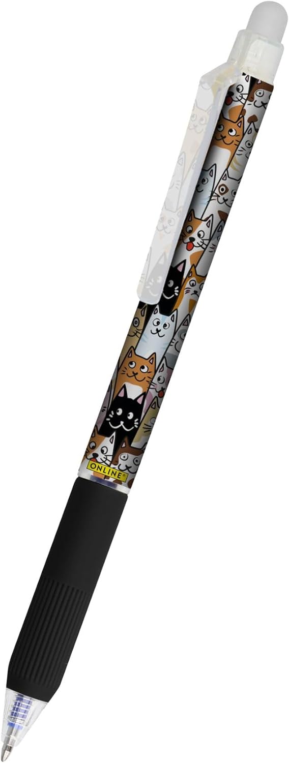 Stylo Gel MagiXX Effaçable - Rechargeable Bleu