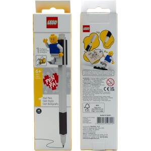 Stylo Gel Noir LEGO avec Mini-Figure