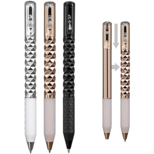 Stylo Géométrique Métal Fidget Anti-Stress