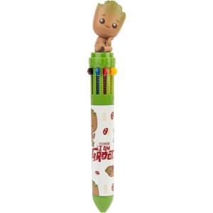 Stylo Groot 10 Couleurs Rétractable - Fournitures Scolaires