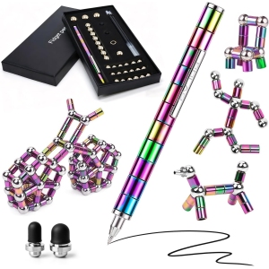 "Stylo Magnétique Fidget : Cadeau Original"