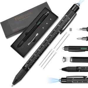 Stylo Multifonction 8 en 1 – Cadeau Original Homme
