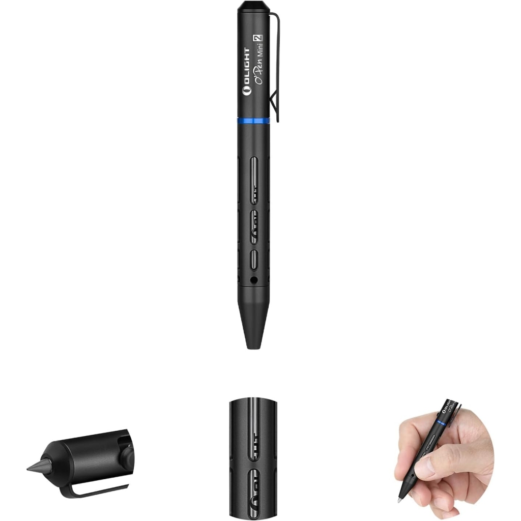 Stylo Olight Mini 2 en 1 Noir 0,7 mm
