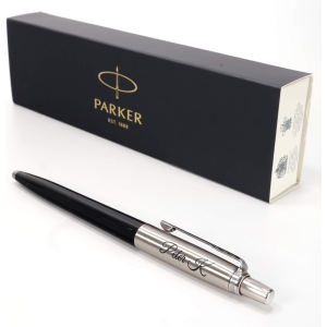 Stylo Parker Jotter Personnalisé - Coffret Cadeau Noir