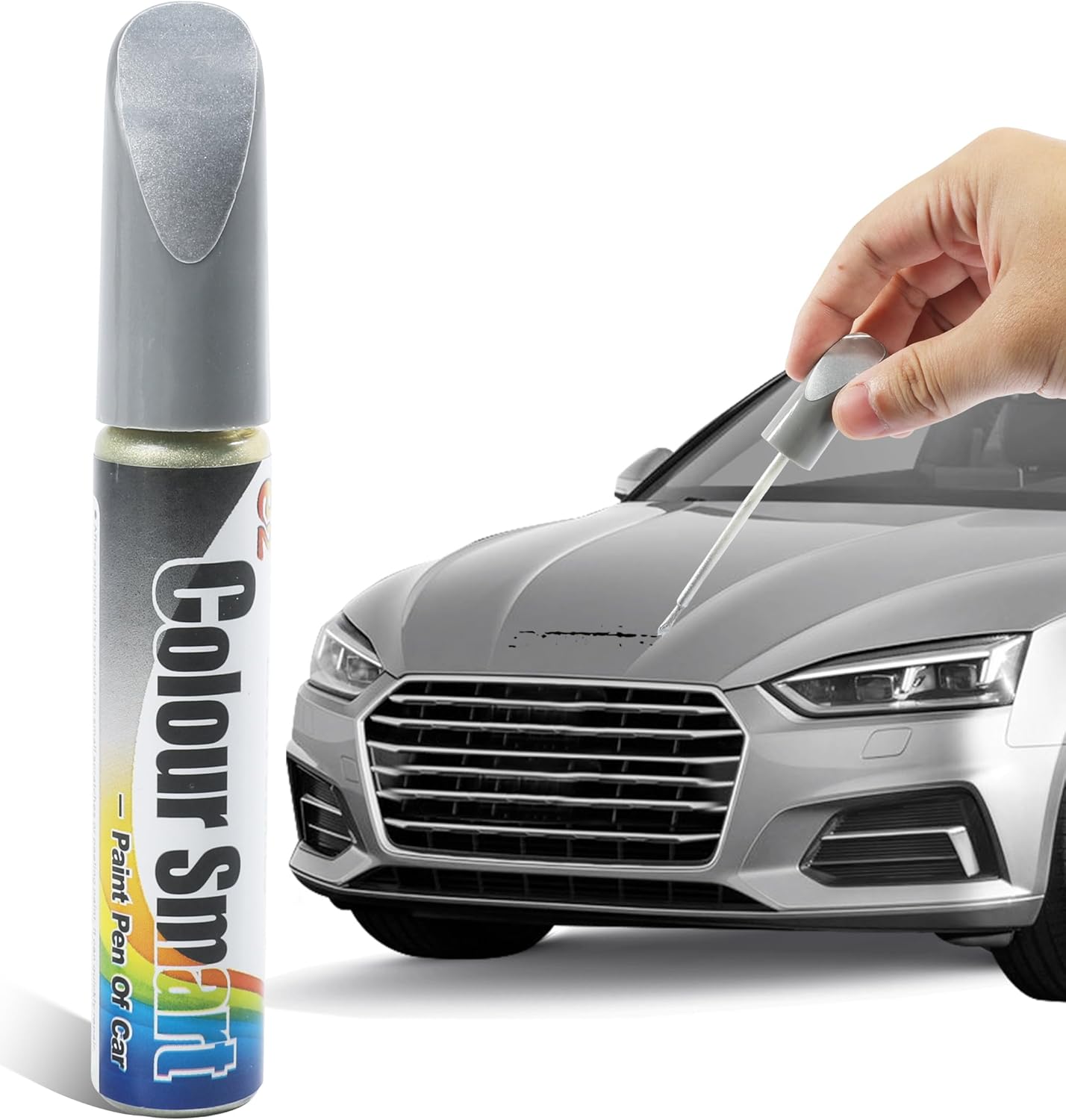 Stylo Peinture Autos Anti Rayures - Argent