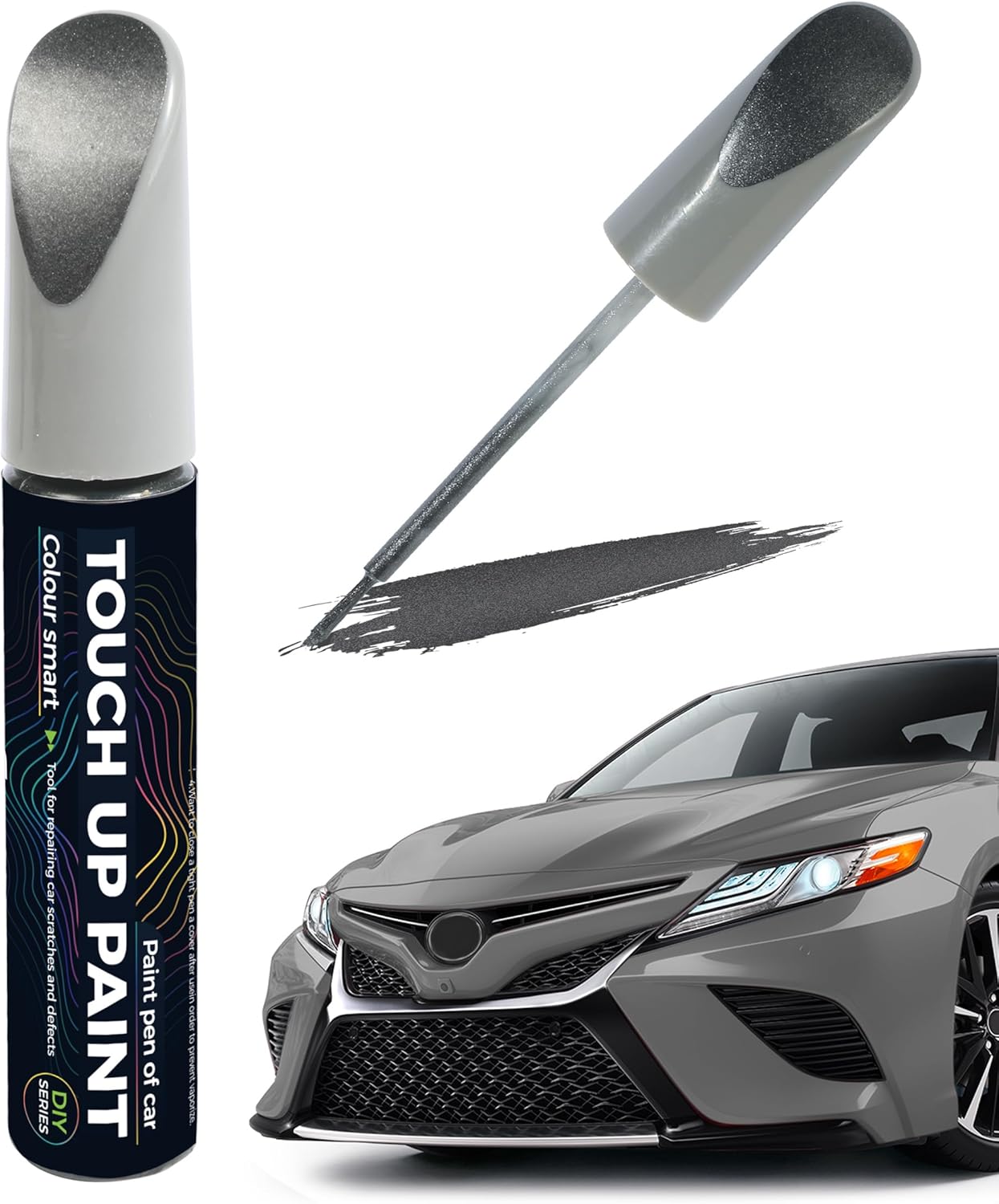 Stylo Retouche Peinture Voiture Anti Rayure - Gris
