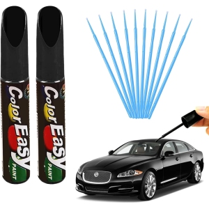 Stylo Retouche Peinture Voiture Noir Brillant - 2pcs